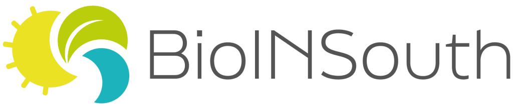 BioINSouth logo representing sustainable bioeconomy and circular innovation in Southern Europe